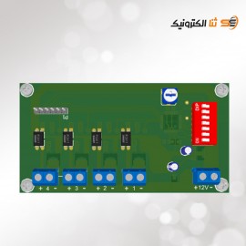 پروژه ساخت مدار فلاشر 4 کانال تابلو ال ای دی