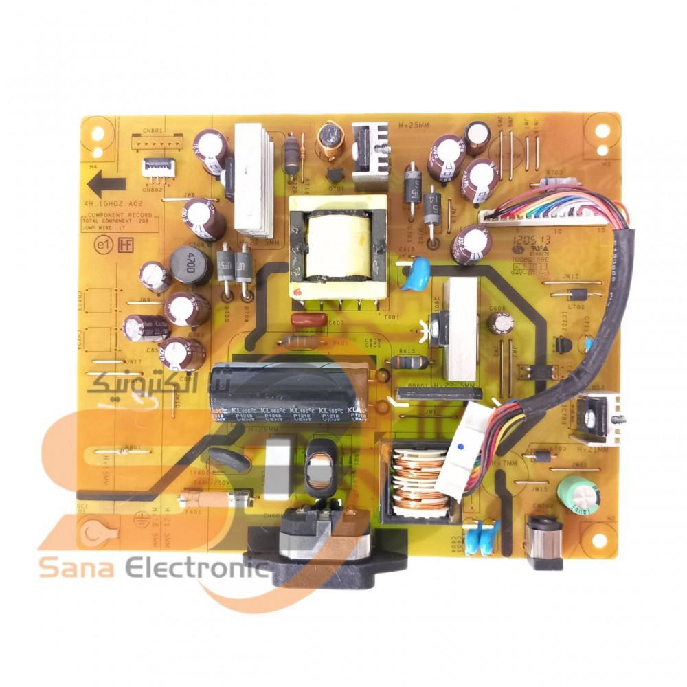 برد تغذیه مانیتور دل U2412MB